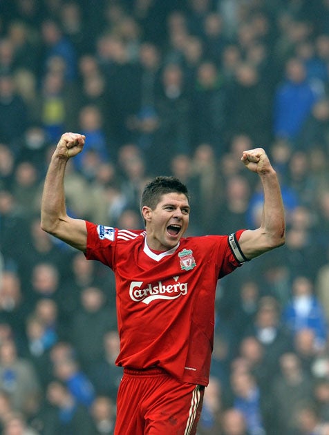 Steven Gerrard says the side must do their talking on the pitch