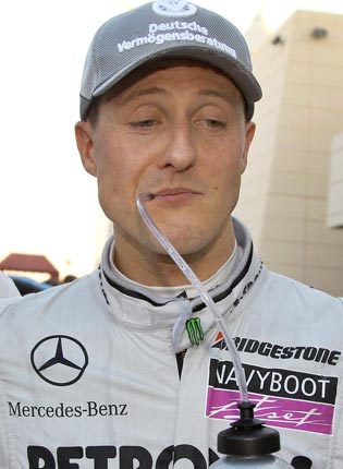 Schumacher is more than happy with his return