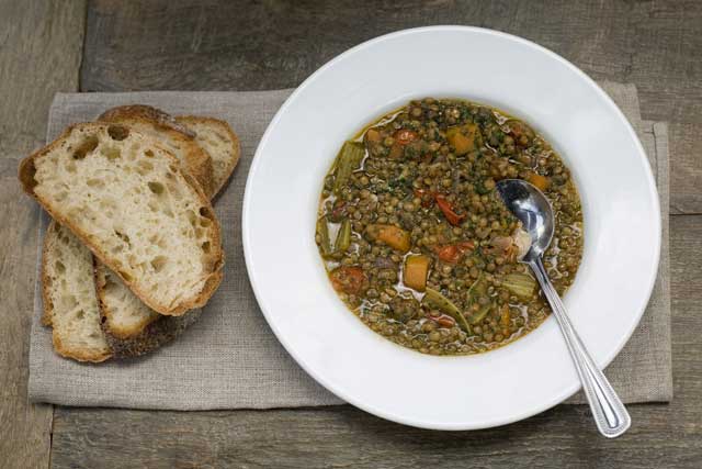 Serve in warm bowls with warm peasant-style bread