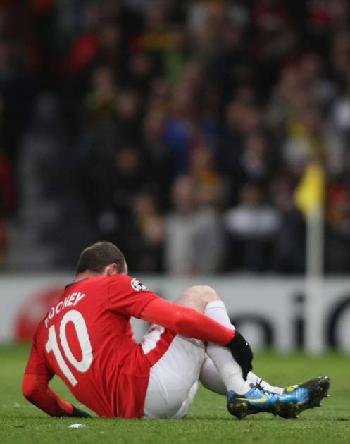 United's poor run has coincided with Rooney's injury