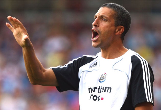 Hughton led Newcastle straight back to the top flight