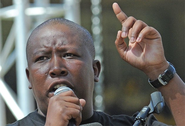 Leader of the Economic Freedom Fighters, Julius Malema, has called for an occupation of the streets