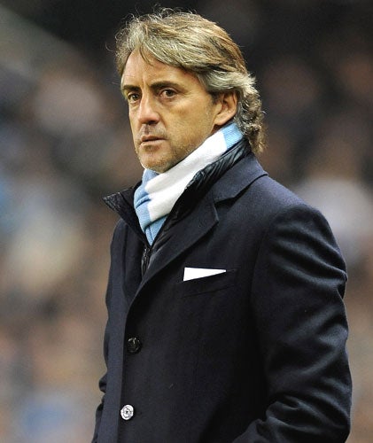 Mancini's future at Eastlands is unsure