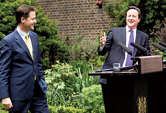 It took just five days for the Conservatives and Liberal Democrats to agree a Coalition deal in 2010 (Getty)