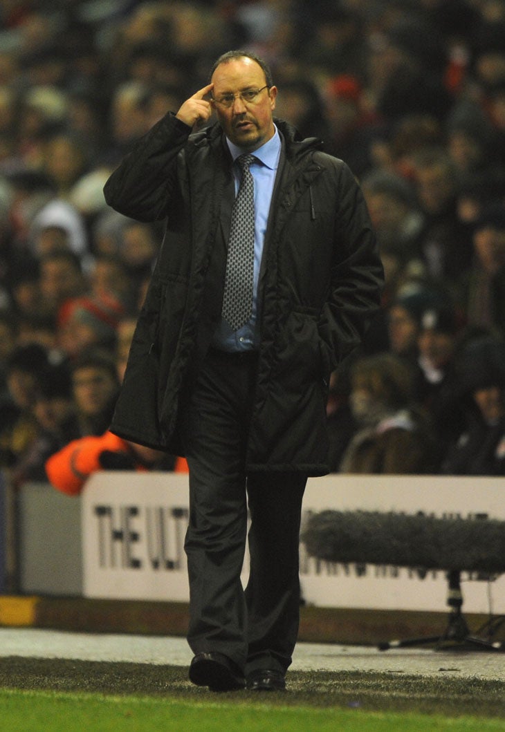 Benitez's future is uncertain