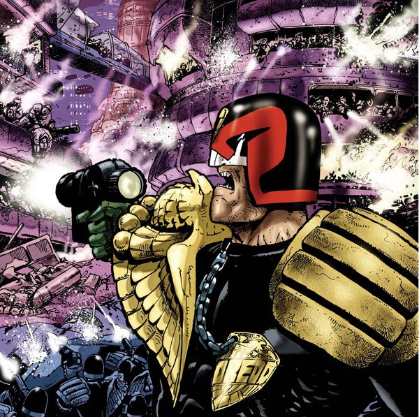 Comic relief: Judge Dredd from 2000 AD