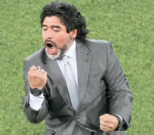 Maradona is angry that his deal wasn't extended