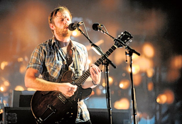 Kings of Leon's lead singer, Caleb Followill