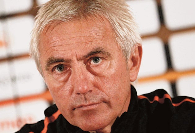 Bert Van Marwijk, the Netherlands coach