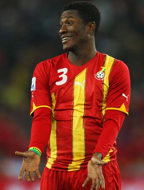 Gyan was a star of the World Cup