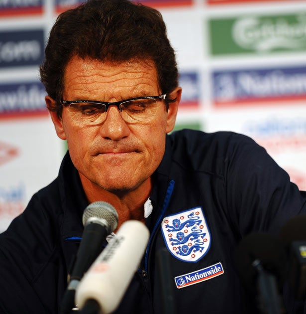 Capello has caused the FA much embarressment