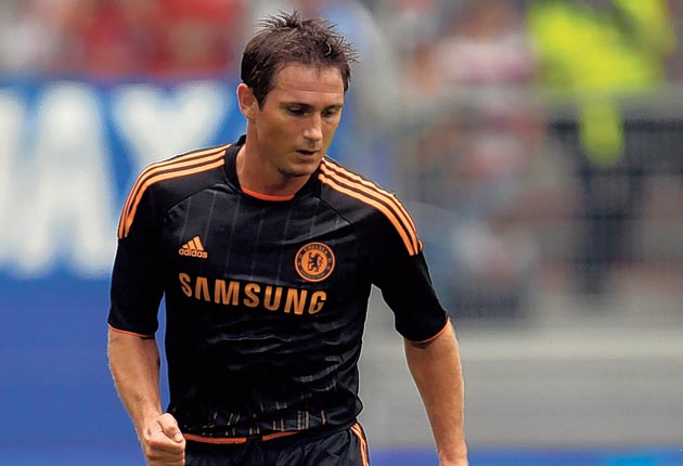 Frank Lampard has not started a game for Chelsea since the end of August