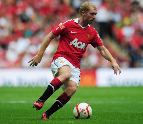 Scholes has enjoyed a great start to the season