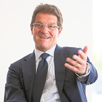 Capello wants the pressure to bring out his best