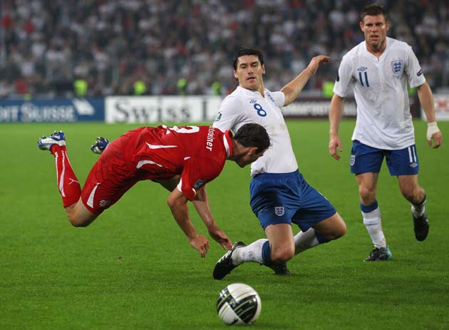 Barry was one of six City players on the field