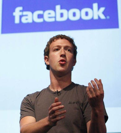 Facebook CEO Mark Zuckerberg