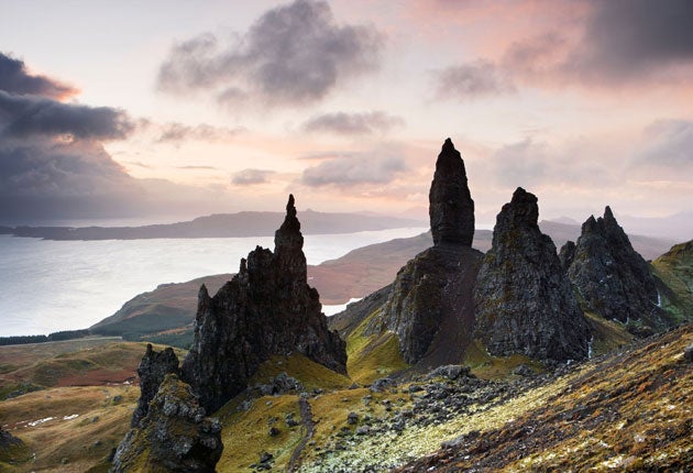 The Isle of Skye is known for its spectacular landscapes