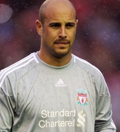 Reina reached 100 clean sheets last night