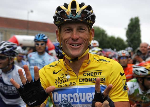 Armstrong is a seven-time winner of the Tour de France