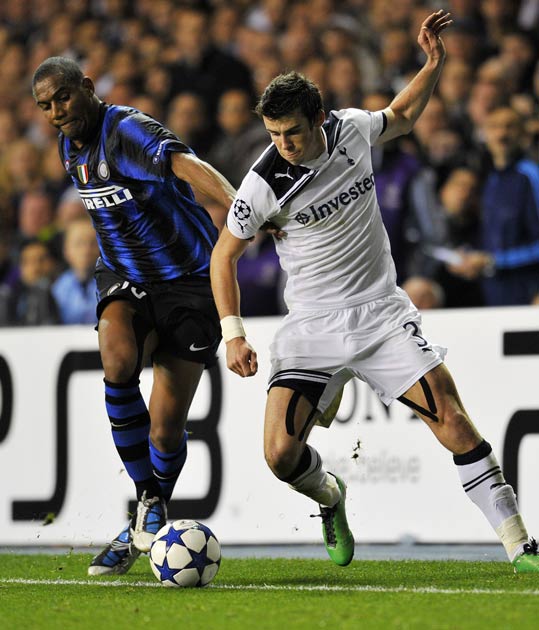 Bale has been on fire for Tottenham, particularly in the Champions League