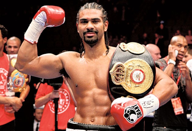 Haye is seeking a unification bout