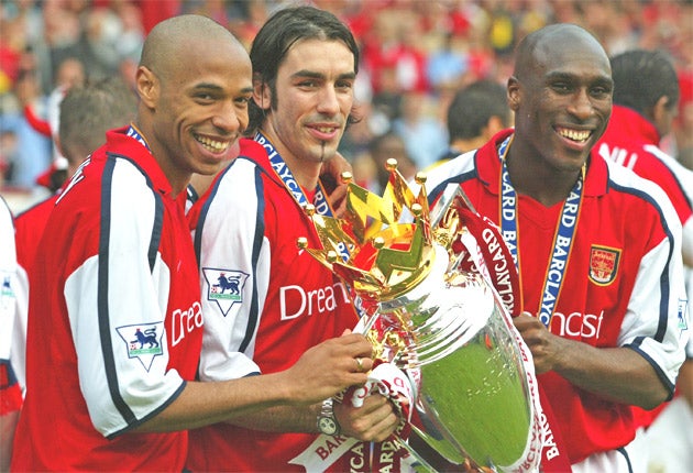 Campbell was a key part of the Invincibles (not pictured)