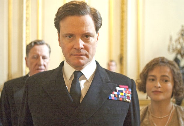 Colin Firth as King George VI