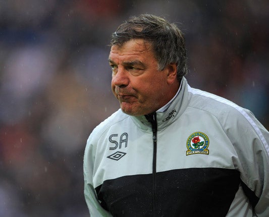 Allardyce was fired from his job at Blackburn earlier this season