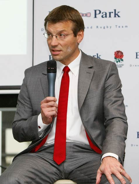 Rob Andrew's position as England's elite rugby director no longer exists