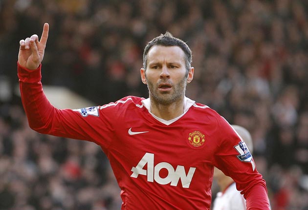 Giggs has beaten Eric Cantona to the title