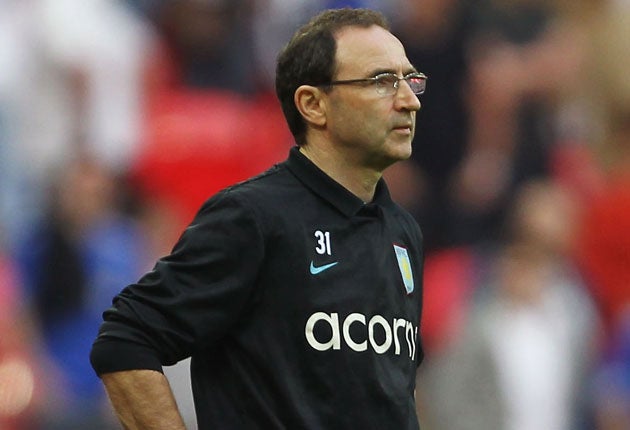 O'Neill left Villa five days before the start of the season