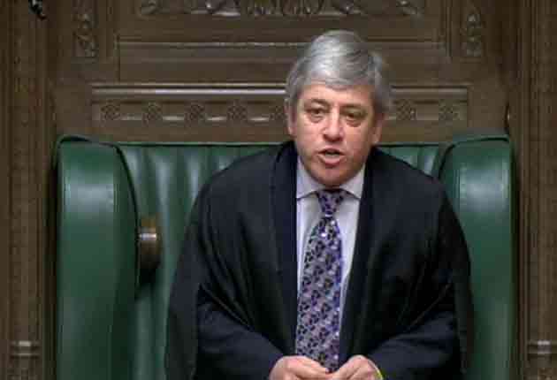 Commons Speaker John Bercow