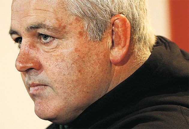 Gatland is under pressure