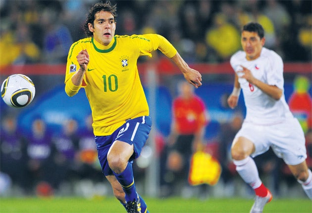 Kaka played the best club football of his career when Carlo Ancelotti managed him at Milan