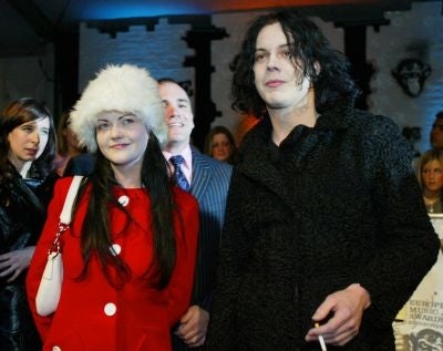 Meg White and Jack White of the White Stripes