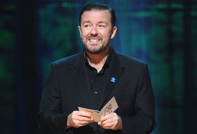 Ricky Gervais is returning as host of the Golden Globes