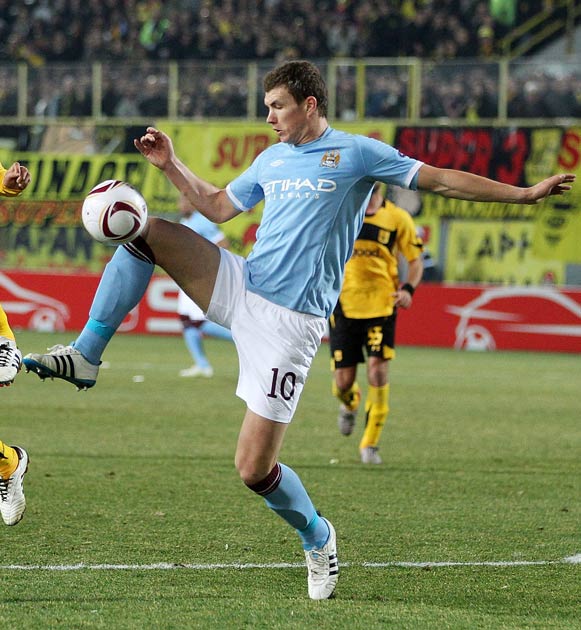 Striker Edin Dzeko is yet to justify his £27m transfer from Wolfsburg