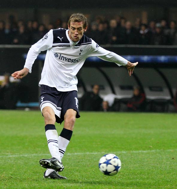 Crouch scores in the first-leg