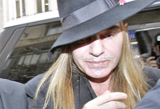 John Galliano will go on trial in Paris on 22 June