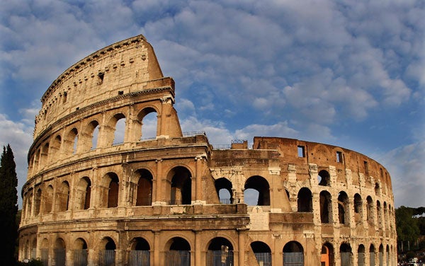 Italy's culture ministry said that it is investigating reports that bits of rock have fallen from the Colosseum