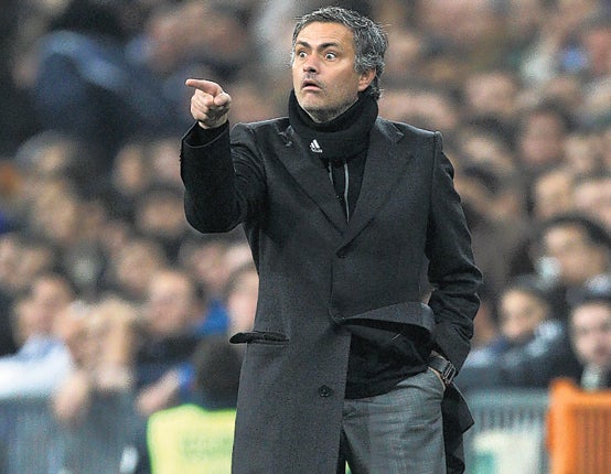 Mourinho eventually took over at Inter Milan