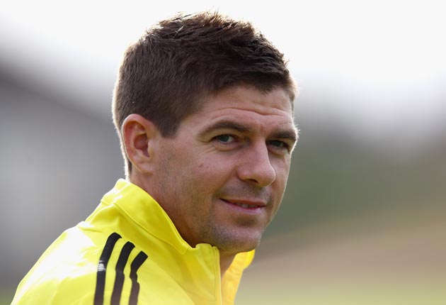 Steven Gerrard's groin injury is still causing him problems