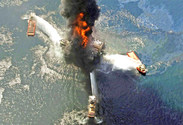 BP is accusing Halliburton of destroying damaging evidence