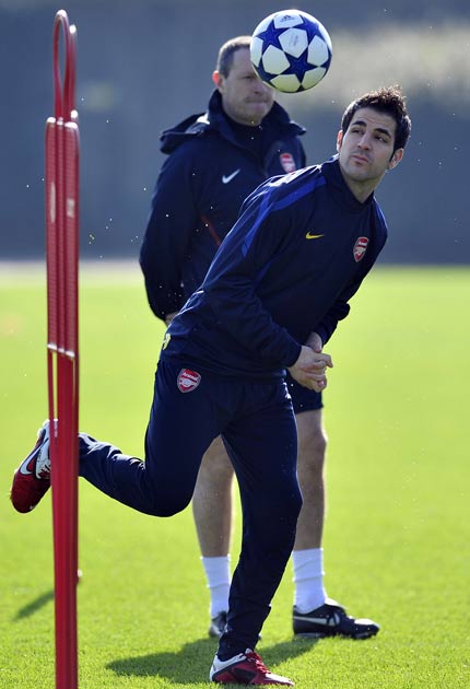 Fabregas left Arsenal at the age of 16