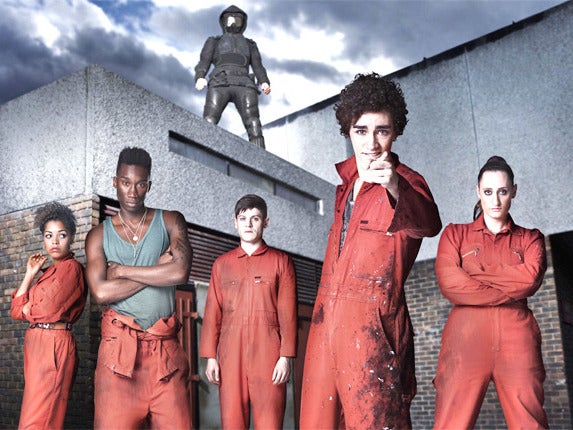 ‘Misfits’ ran from 2009 to 2013 on E4 and starred an ensemble cast (Channel 4)