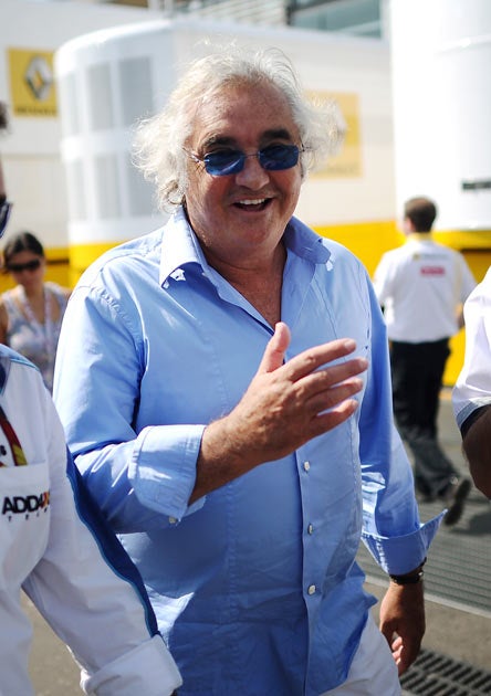 Flavio Briatore is a major shareholder in the club