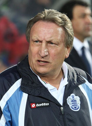 Warnock said he was pleased to be out of the competition