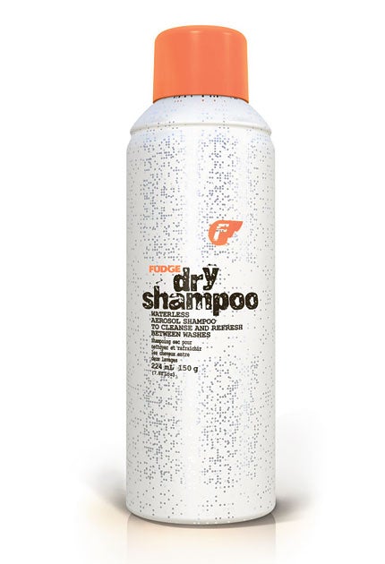 (1). FUDGE DRY SHAMPOO<br/>
Fudge shampoo is for all us festival poseurs who can't bear to have dirty hair, even if we are caked in mud. Just spritz, leave for two minutes and say hello to bouncy clean hair.<br/>
£8.64, bathandunwind.com