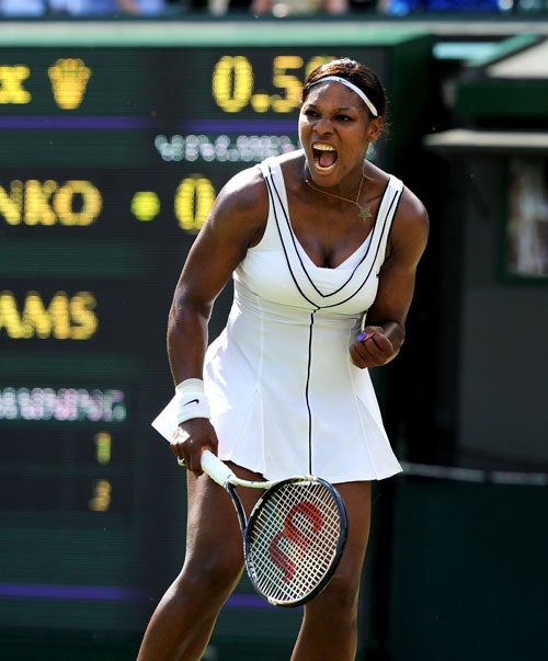 Serena was unable to defend her Wimbledon crown