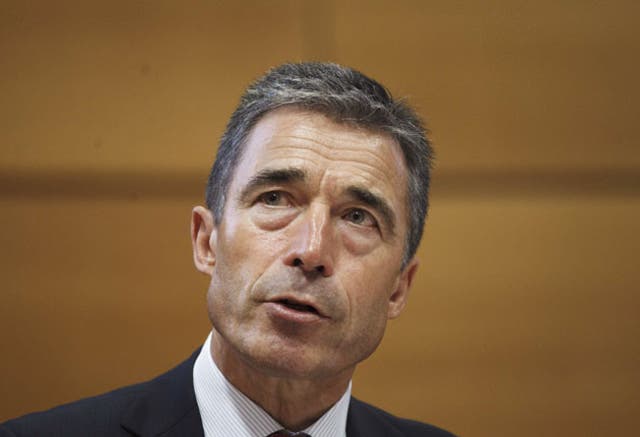 <p>Anders Fogh Rasmussen  former head of Nato, levies warning over president Trump’s ‘gangster’ threats</p>